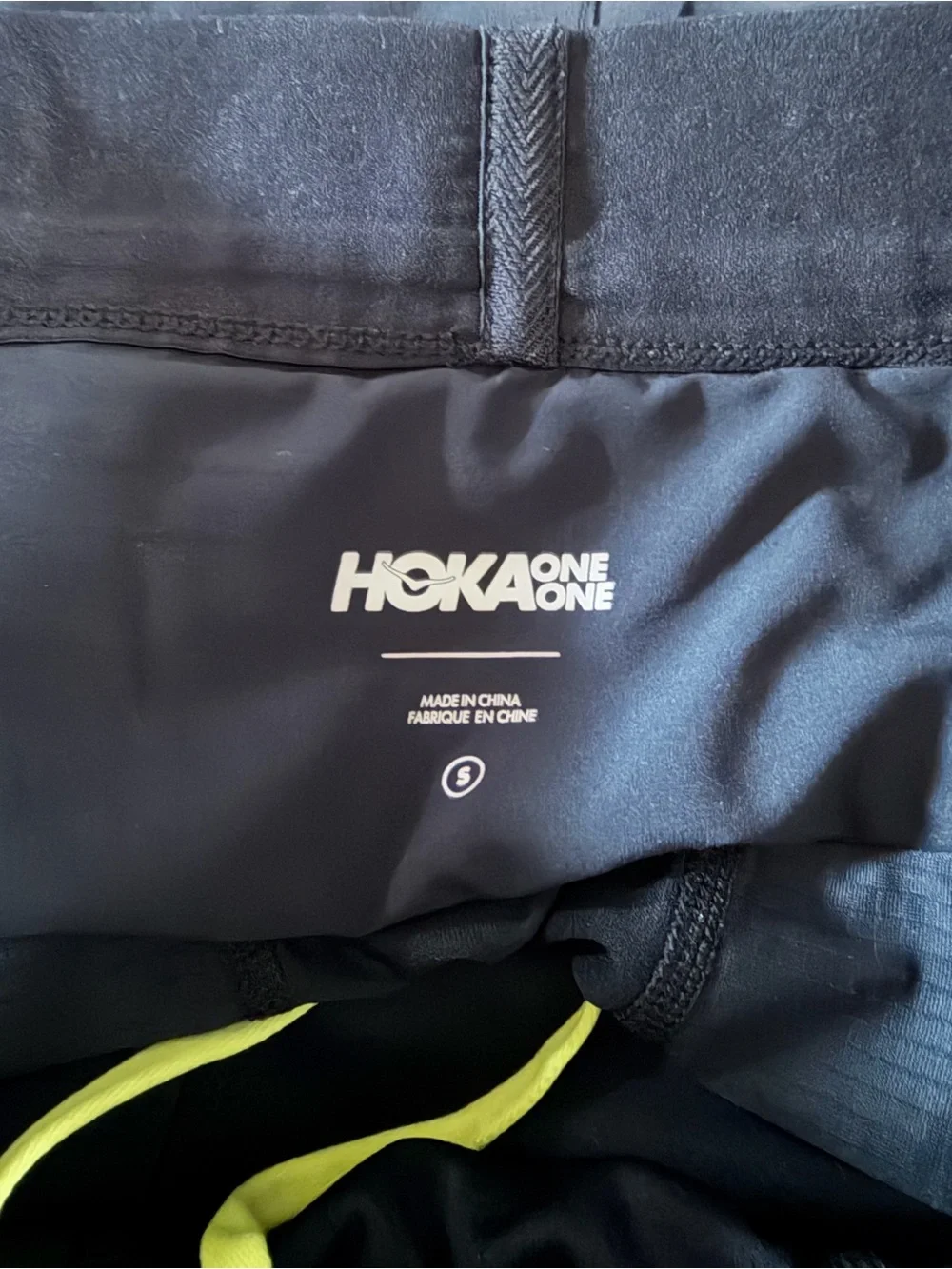 Hoka One One 7” Short Athletic Running Workout Black Size Small
